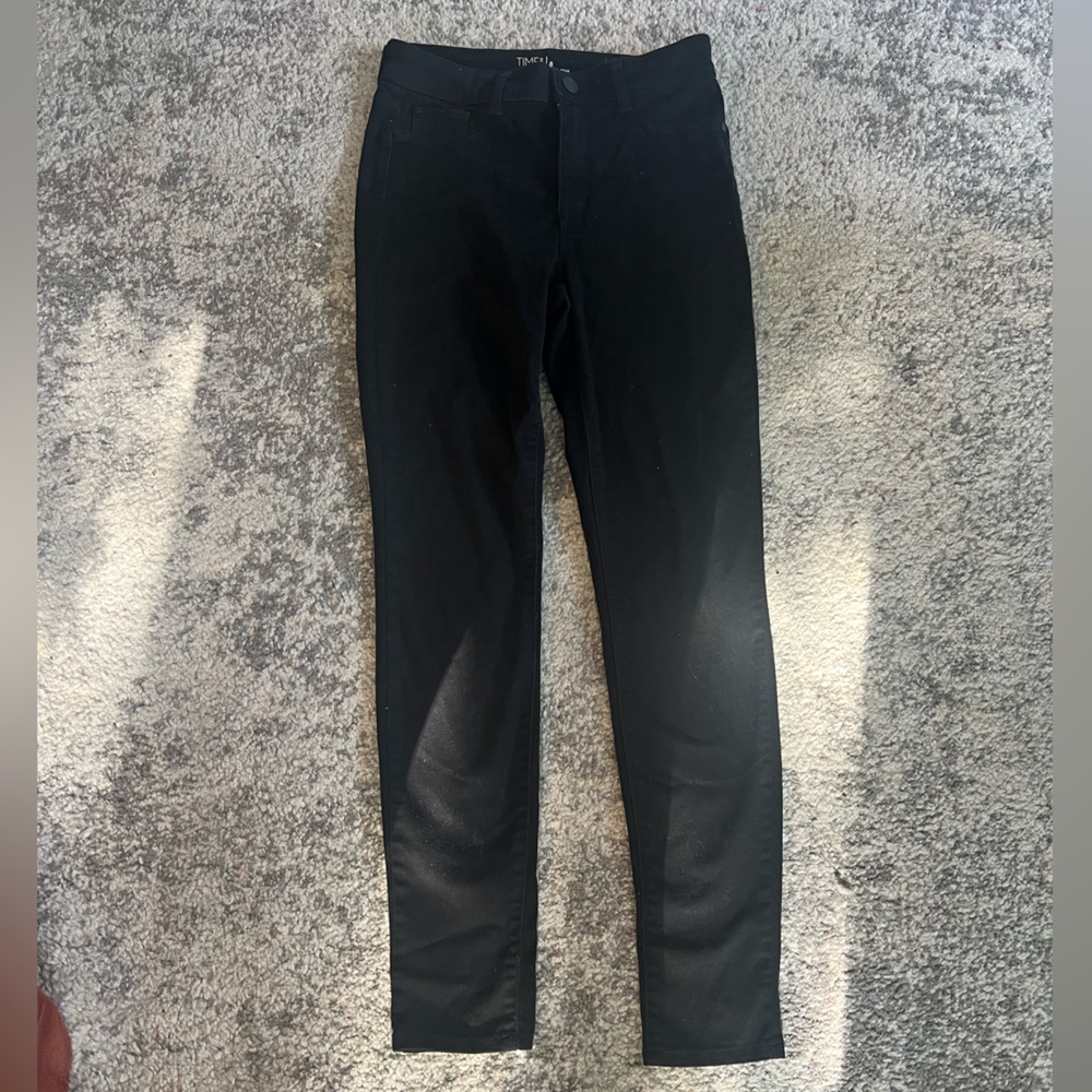 Time and Tru Black High Rise Jeans